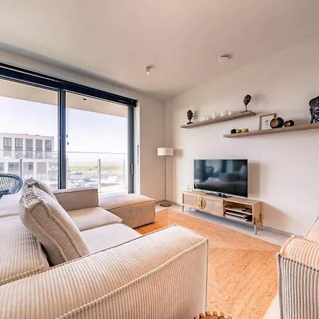 Uitzicht Luxe Dunes Met Terras Pool & Gym Appartamento Ostenda