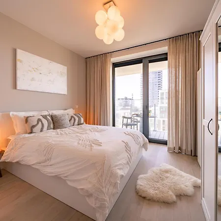 Uitzicht Luxe Dunes Met Terras Pool & Gym Apartment Ostende